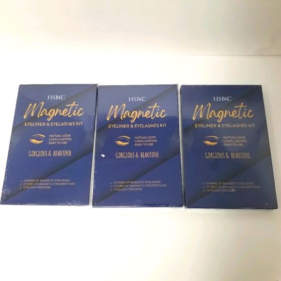 3 sets HSBCC Magnetic Eyelashes & Liner Kit (3) - Picture 6 of 8